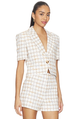 Veronica Beard Montenegro Jacket in Cream