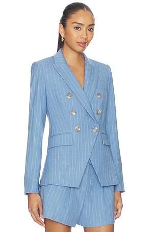 Veronica Beard Miller Dickey Jacket in Baby Blue