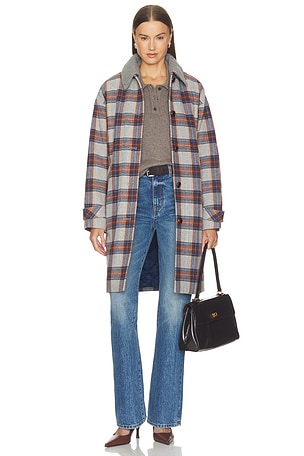Laurent Dickey Coat With Collar Veronica Beard