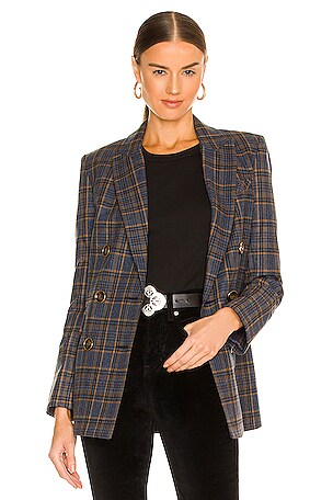 Veronica Beard Ellette Dickey Jacket in Blue Multi REVOLVE