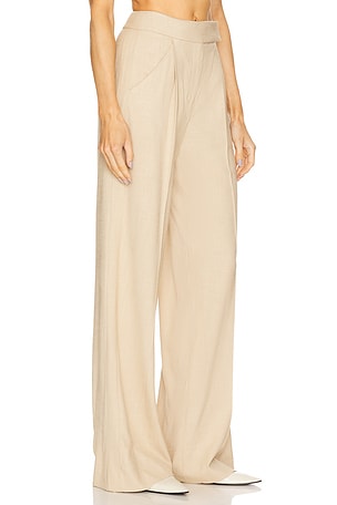 Veronica Beard Marbeau Pant in Tan