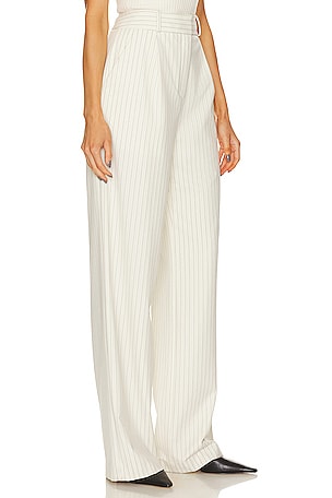 Veronica Beard Heyser Pant in Ivory