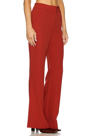 Veronica Beard Lebone Pant in Red