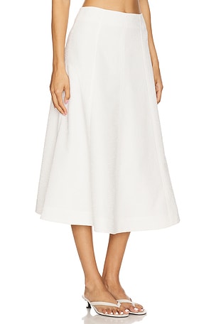 Veronica Beard Fellini Skirt in White