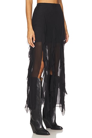 Veronica Beard Ava Skirt in Black