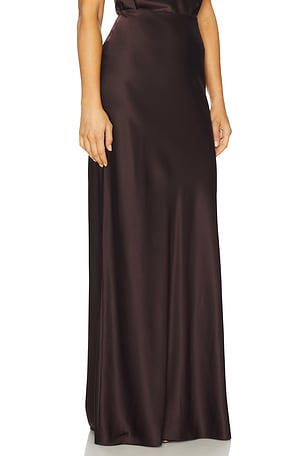 Veronica Beard Medina Skirt in Brown