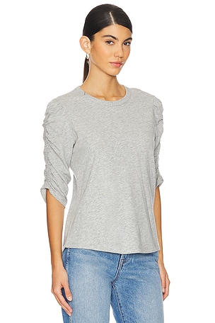 Veronica Beard Waldorf Tee in Grey