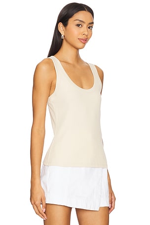 Veronica Beard Birke Tank in Ivory