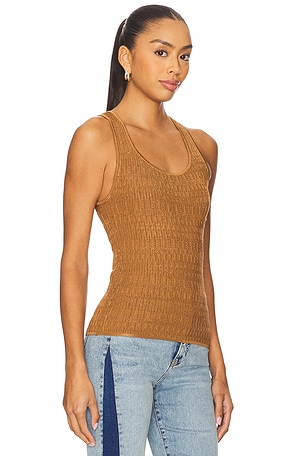 Veronica Beard Sandra Tank in Brown. Size S. Also