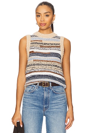 Cropped Jerrel Knit Tank Veronica Beard
