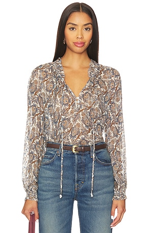Hickory Blouse Veronica Beard