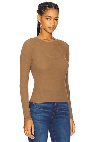 Veronica Beard Neita Top in Nude