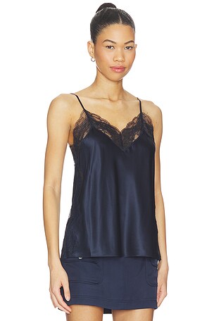 Veronica Beard Johanan Top in Navy