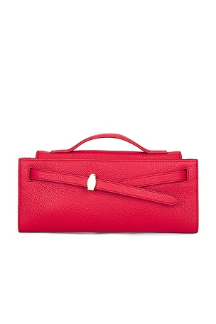 Veronica Beard Dash Clutch in Red
