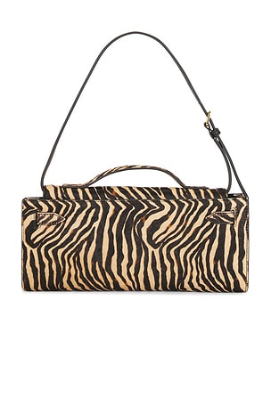 Veronica Beard Ziger Dash Clutch in Brown