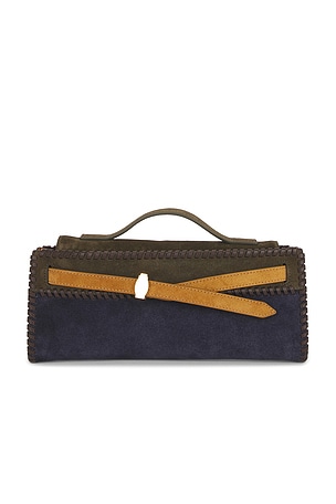 Veronica Beard Colorblock Dash Bag in Blue
