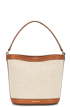 Veronica Beard Small Canvas Bag in Neutral