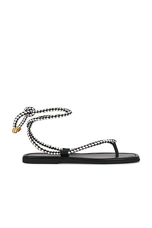 Carmina Woven Cord Sandal Veronica Beard