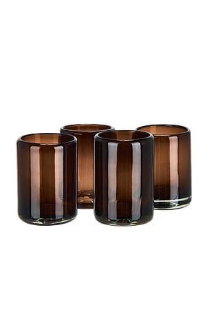 Set Of 4 Tamarind Shot Glasses Verve Culture
