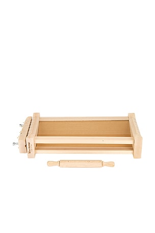 Verve Culture Large Chitarra Pasta Maker in Beige