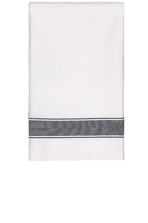 Verve Culture Kitchen Towel in White