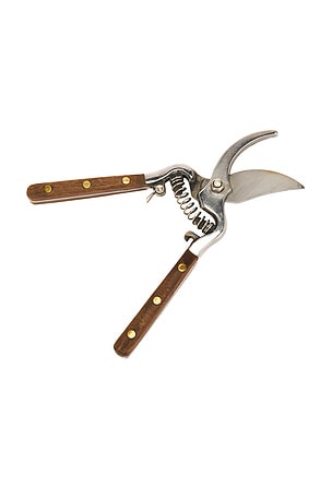 Verve Culture Thai Kitchen & Garden Shears in Metallic Silver,Brown