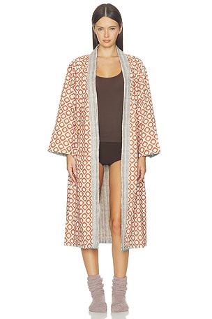 Block Print Robe Verve Culture