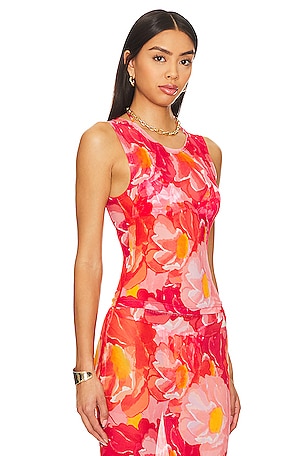 VDM Charlotte Tank in Red. Size XS. Also