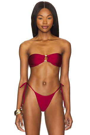 Bailey Reversible Bandeau Bikini Top VDM