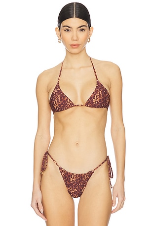 Blair Jungle Reversible Bikini Top VDM