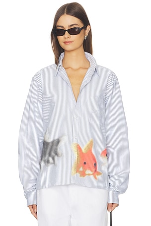 Goldfish Button Down Shirt VANDYTHEPINK