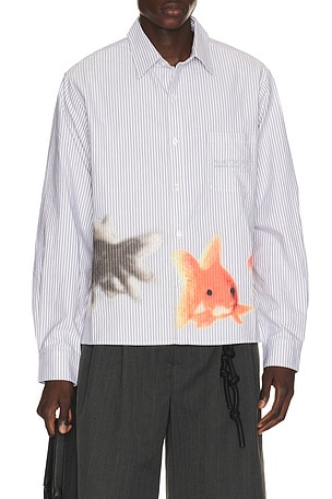 Goldfish Button Down Shirt VANDYTHEPINK