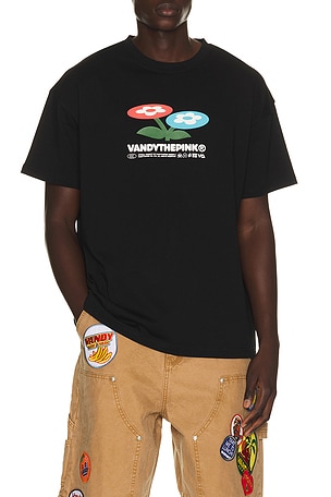 Two Flower Tee VANDYTHEPINK