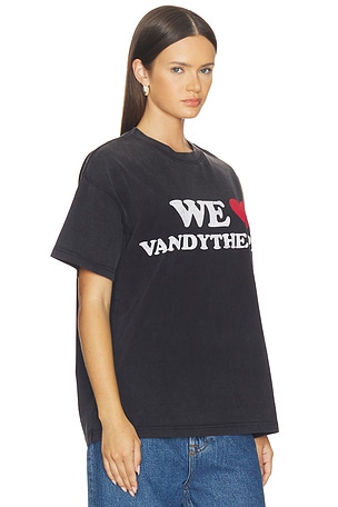 VANDYTHEPINK We Love VTP Tee in Black