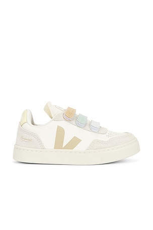 Veja X Bonpoint Kids Small V-90 Sneaker in White