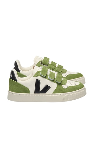 Veja Junior Small V-10 Sneaker in Green