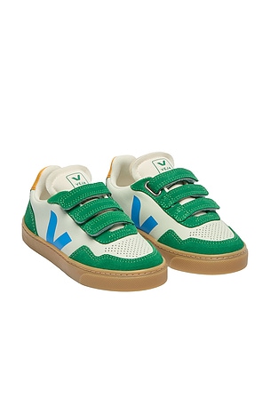 Veja Kids Small V-90 Sneaker in White