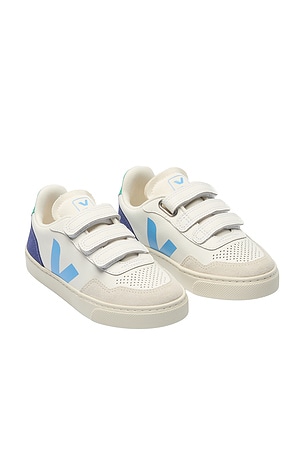 Veja Kids Small V-90 Sneakers in White