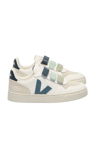 Veja Kids Small V-10 Sneakers in White