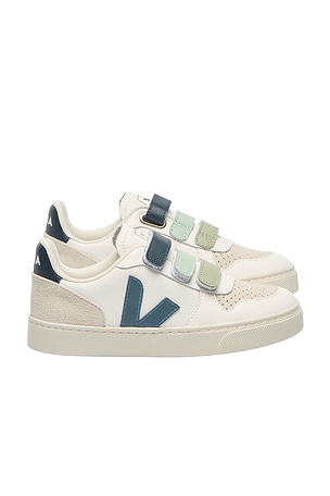 Veja Junior Small V-10 Sneakers in White