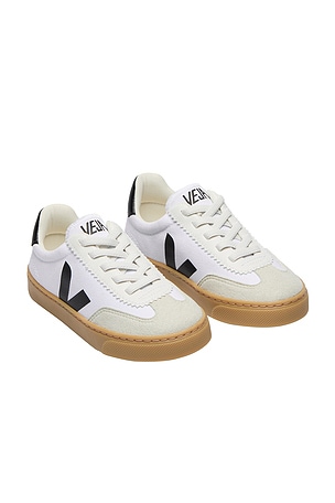 Veja Junior Small Volley Sneaker in White