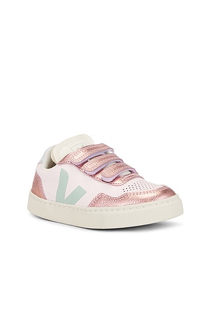 Veja X Bonpoint Kids Small V-90 Sneaker in Pink