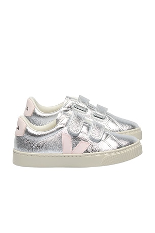 Veja SNEAKERS SMALL ESPLAR en Argent Métallisé