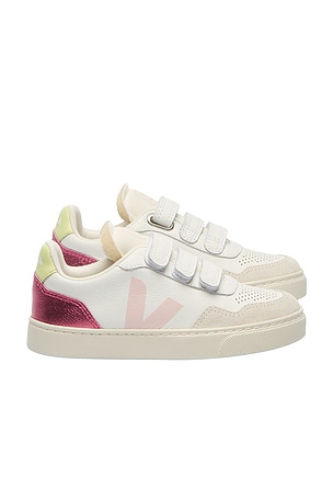 Veja Kids Small V-90 Sneakers in White