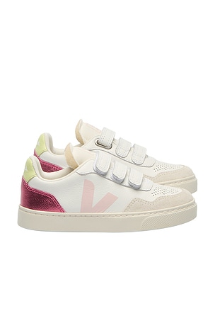 Veja Junior Small V-90 Sneakers in White