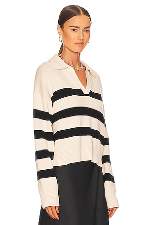 Velvet by Graham & Spencer Lucie Sweater in Cream