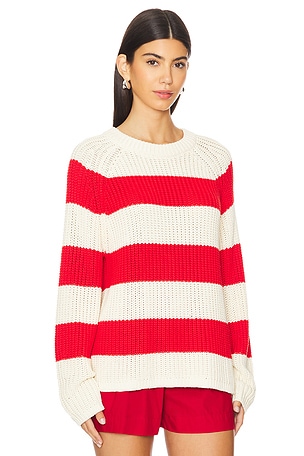 Velvet by Graham & Spencer Ciara Pullover in Red