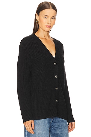 Velvet by Graham & Spencer Monet Cardigan in Charcoal