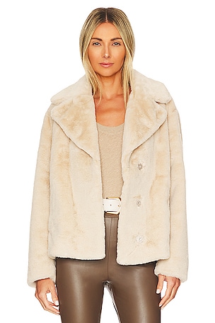 Velvet by Graham Spencer Raquel Jacket in Taupe REVOLVE