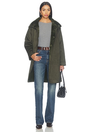 Yves Coat Velvet by Graham & Spencer